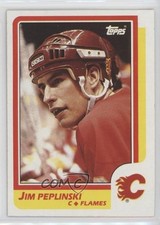 1986-87 Topps Jim Peplinski #182 8d2