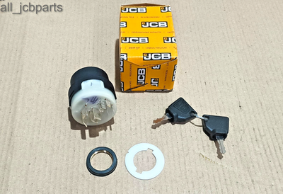 #ad #ad GENUINE JCB IGNITION SWITCH AND 2 KEYS PART# 701 80184 701 45500 $39.90