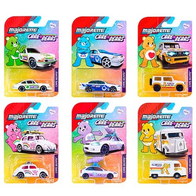 Majorette, Care Bears Premium Cars, 7fach sortiert
