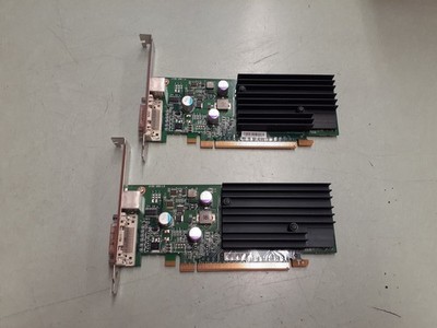 (2) NVIDIA GeForce 9300 256MB Graphics Video Card P805-V155 Ver 1.0 0K192G K192G