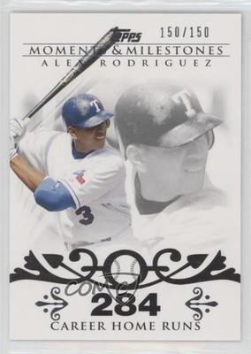 2008 Topps Moments & Milestones 150/150 Alex Rodriguez #1 6y6