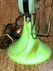 Original 1930's Uranium Glass Houze Vidrio Akro Fan -Rare — photo 4