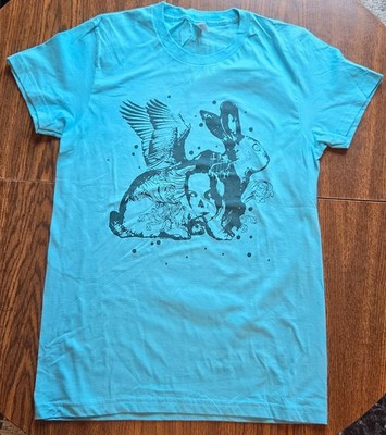 NWOT Jr Girls American Apparel XL Blue T Shirt