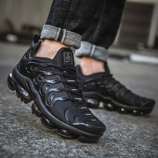 DS Nike Air Vapormax TN Plus Black comfortable men's shoes Shoe Size 7-13