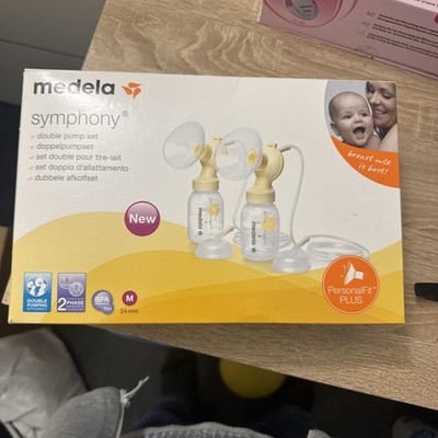 Medela Symphony Doppelpumpset PersonalFit Plus Gr. M 24mm Milchpumpe OVP