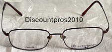 Hart Schaffner Marx T-142 Eyeglasses Frame Brown 55-18-150