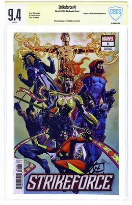 Strikeforce 1C Deodato Variant CBCS 9.4 Witnessed Sig Howard 2019 24-068A950-087