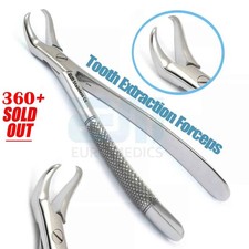 Dental Tooth Extraction Upper & Lower Molars Forceps Dentistry Lab Pliers CE