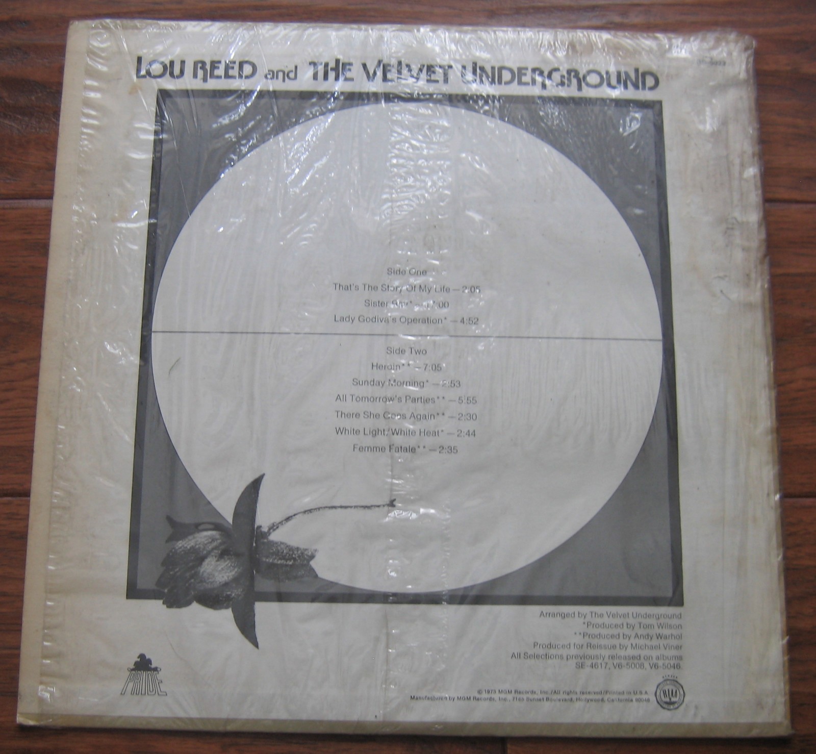 Lou Reed and The Velvet Underground That's the Story of My Life Vinyl...