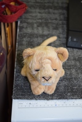 Fur Real Friends New Born Baby Cub Lion 2005 Tiger Electronics UNTESTED