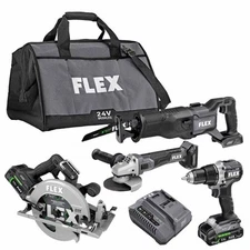 Flex FXM402-2B 24V Brushless 4 Tool Combo Kit