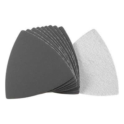 Triangle Sandpaper Hook and Loop 3-1/2'' Oscillating Tool Wet/Dry 800 Grit 10pcs