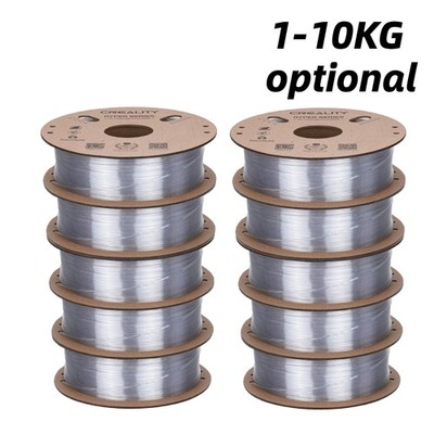 Creality Hyper PC Filament 1.75mm Crystal-Clear Less Warping 1KG-10KG Option Lot