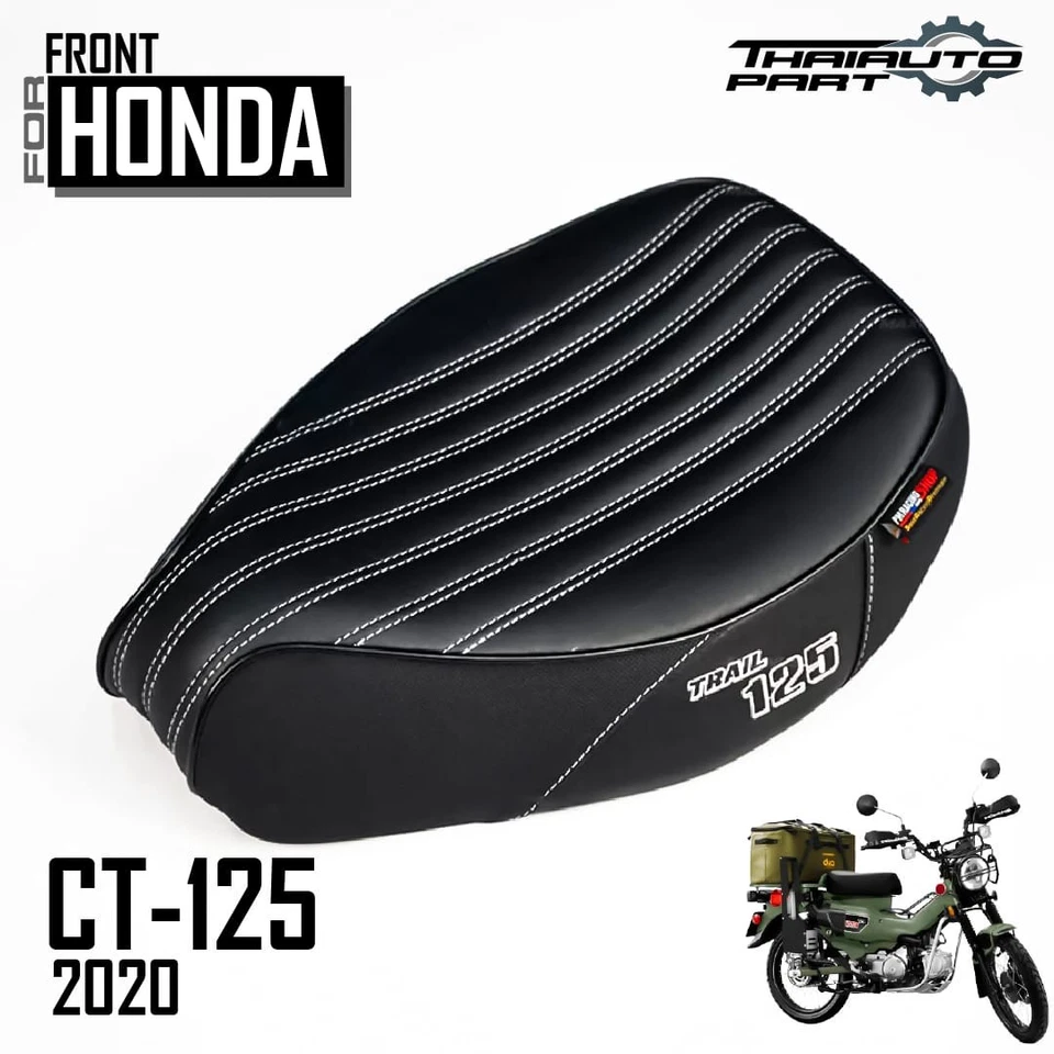 PARA HONDA CT125 TRAIL HUNTER 20-24 CASUAL COJÍN DE ASIENTO DEL CONDUCTOR COJÍN DE SILLÍN SUAVE Foto 4 de 4