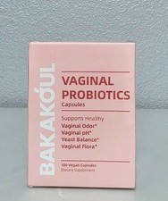 Vaginal Probiotic with Prebiotics  Lactobacillus Probiotic Blend pH 100 Count