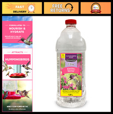 Ready-to-Use Hummingbird Nectar with Electrolytes, Naturally Colored, 64 oz