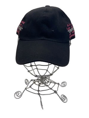 OFF-WHITE Tensil Baseball Cap, Small, Cotton, Black, Men's, OMLB008R1940015