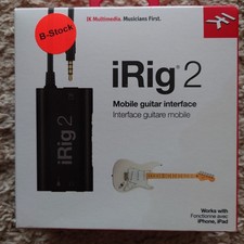 IK Multimedia iRig 2 Guitar Interface for iOS and Mac