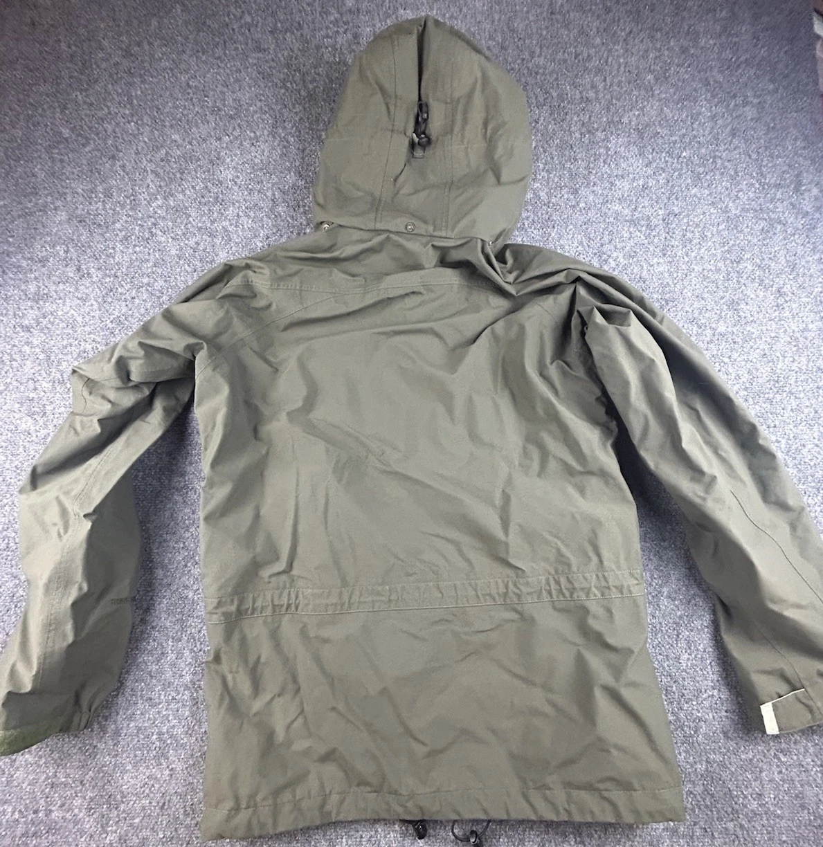 Vintage Patagonia Jacket Men M Olive Liquid Sky Hooded Goretex Rain Parka Y2K - product detail image 14