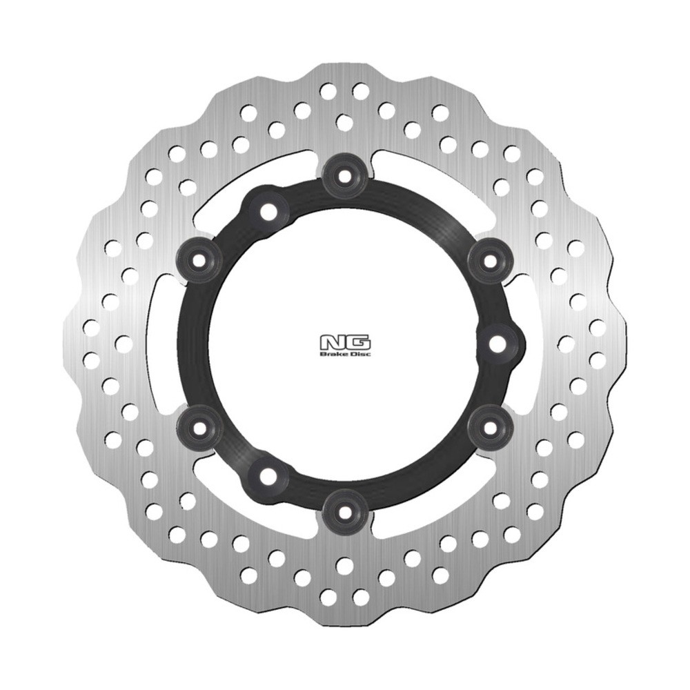 Free Shipping Ng Brakes Wavy Floating Brake Disc For Motorcycle Parts
