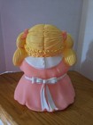 Cabbage Patch Kids Bank Doll Blonde Pink Dress Piggy Money Bank Vintage 1983  — photo 3