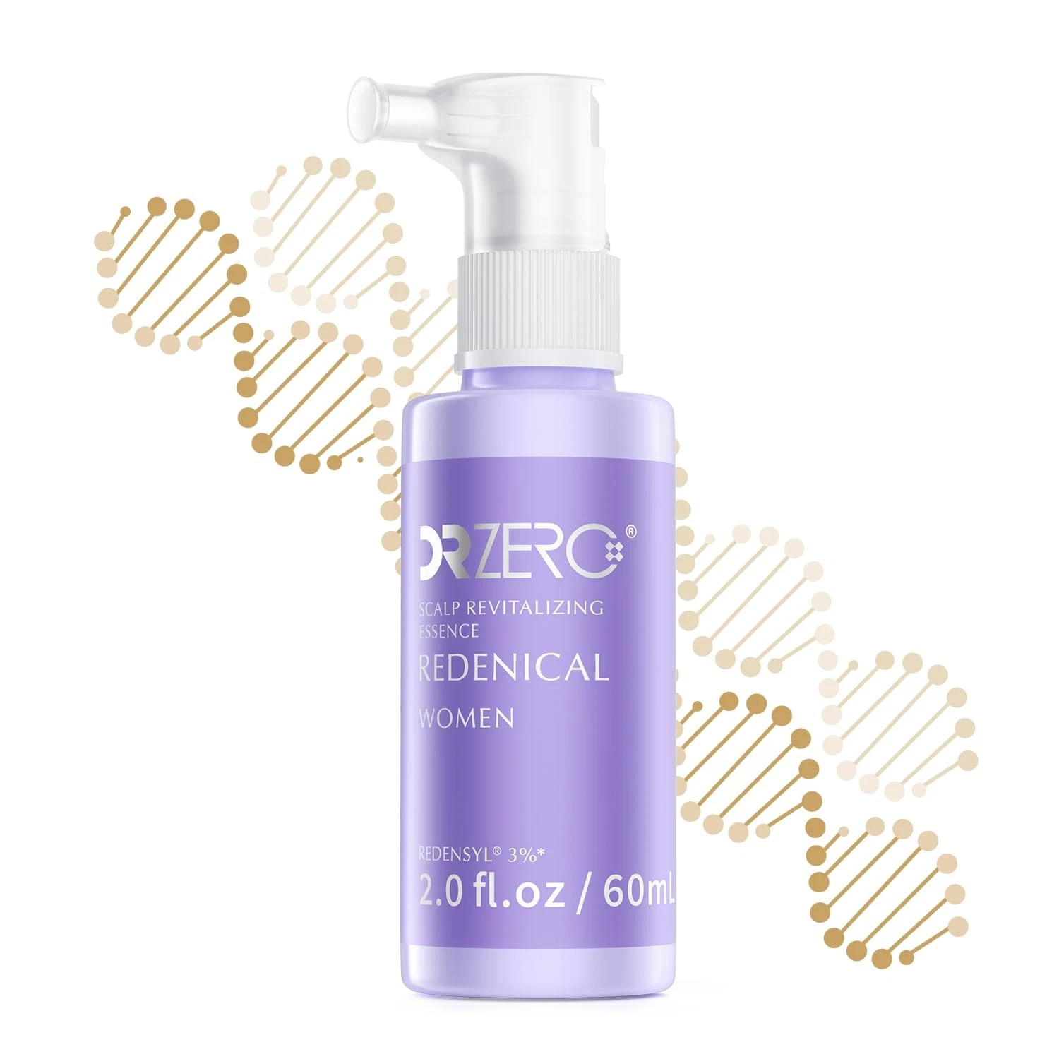 DR ZERO Women's Hair Growth Serum with 3% Redensyl – Japanese Hair Loss Treat...