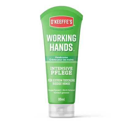 O Keeffe s Working Hands  Handcreme bei rissiger Haut  80 ml schnell einziehend