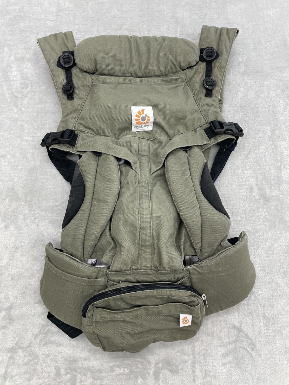 Ergobaby Omni 360 Baby Carrier Khaki Green All-Position Infa