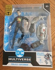McFarlane DC Multiverse PROJECT SUPERMAN Flashpoint  2 Gold Label Cyborg BAF NIB