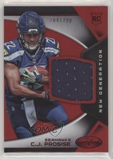2016 Certified New Generation Jerseys Mirror Red 284/299 CJ Prosise #18 0f4