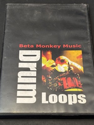 Beta Monkey Music Drum Loops Audio Software Sample Library Disc Case