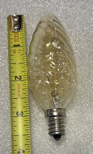 Bulbrite NOS15CTA Nostalgic Twisted Torpedo Ambra Lampadina 15W # 413015 *NUOVO - Foto 6 di 6