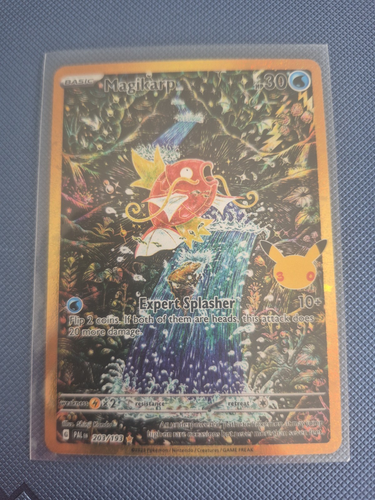 Pokémon TCG Magikarp Paldea Evolved 203/193