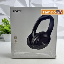TOZO HT2 Adaptive Hybrid ANC Wireless Headphones, Hi-Res Audio, 60H Playtime