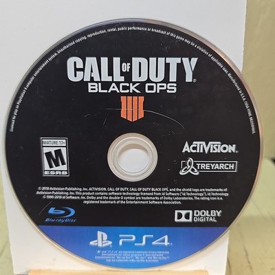 Call of Duty Black Ops 4 Sony PlayStation 4 PS4 Disc Only 2018. Tested