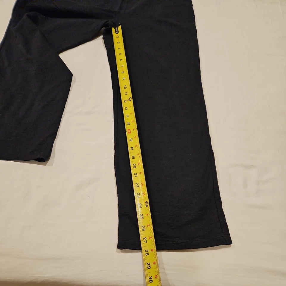 Pantalones Lizwear Informales Algodón Pierna Ancha Negros Talla M Mujeres Liz Claiborne Foto 3 de 4