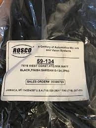 ROSCO HEATED MIRROR, 59-134 59134