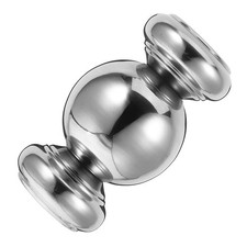 Stainless Steel Double Seat Ball Connector For Handrail Stair Fence Post