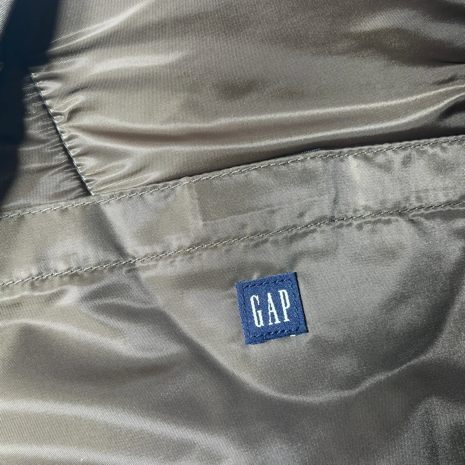 Bandolera Gap Azul Marino Nylon Correa Ajustable Informal Viaje al Aire Libre Foto 3 de 4