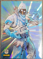 2021 Panini Fortnite Frozen Raven #225 Blue Foil Frozen Outfit