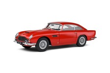 SOLIDO 1:18 Aston Martin DB5 1964 Metallic Red Diecast Model