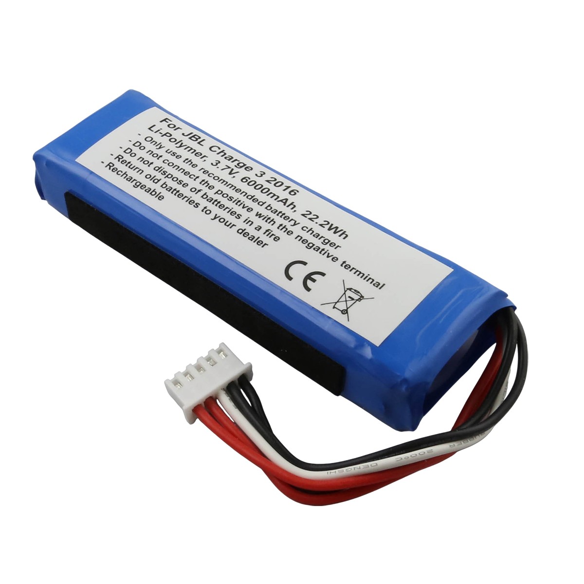 Batterie JBL Charge 3 Avizar 6000 mAh Li-Polymère Bleue