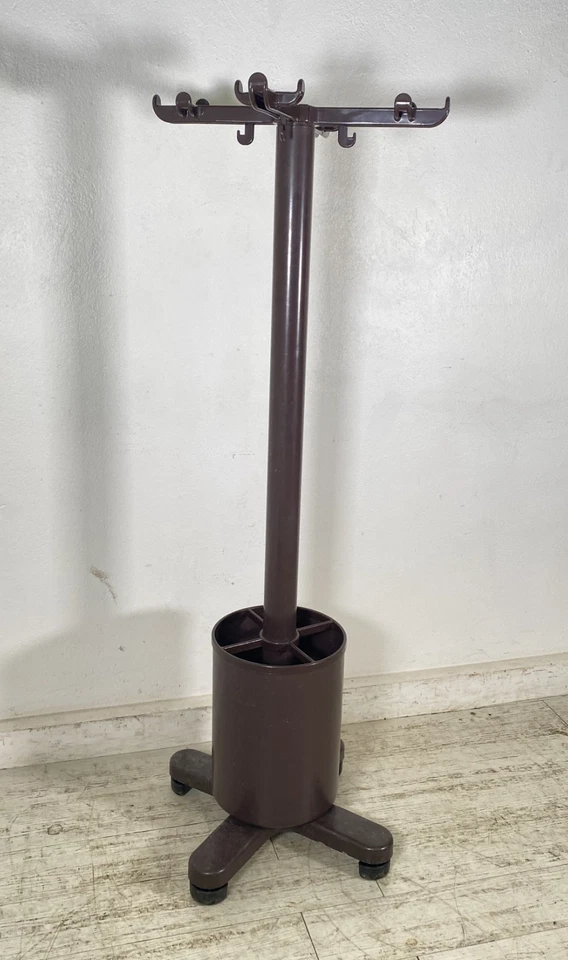 APPENDIABITI DA TERRA Olivetti Synthesis DESIGN Ettore Sottsass ANNI 70 OMBRELLI - Immagine 3 di 4