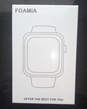 Foamia 2 Pack Case For Apple Watch Series 321 Black Clear 38mm New