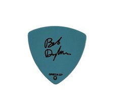 Bob Dylan Signature Concert Stage Tour-Issued Guitar Pick Rare Music Memorabilia