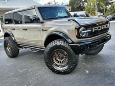 2025 Ford Bronco BAYSHORE BRONCO MARSH GREY HARDTOP LEATHER LIFT