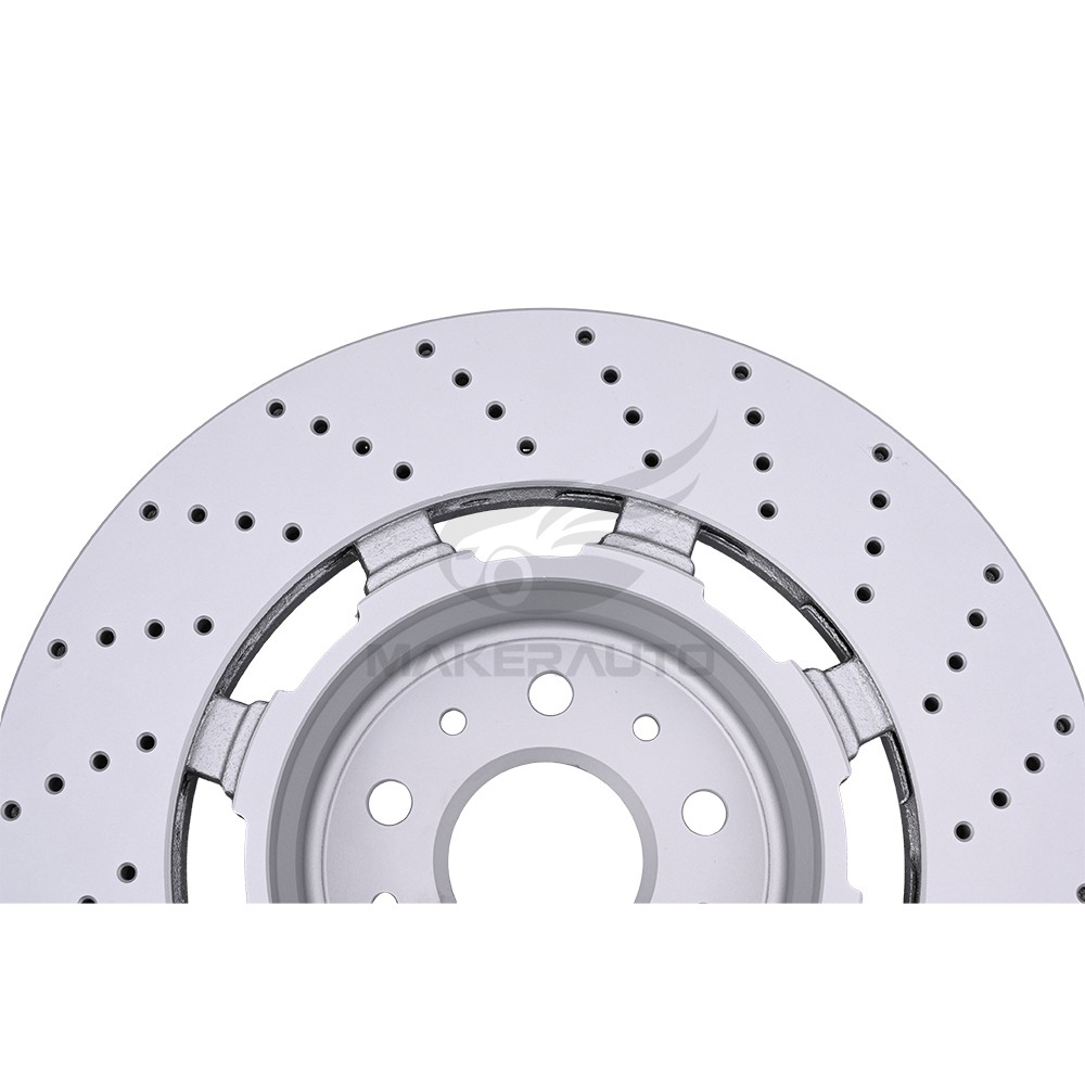 For 2008-20 Maserati Granturismo Quattroporte GranCabrio Front Right Brake Rotor