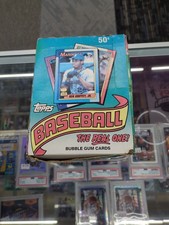 1990 Topps Baseball Wax Pack Full Box - 36 Unopened Packs. Frank Thomas NNOF?