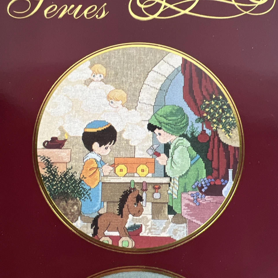 Vintage Precious Moments Life Of Christ Chapel Series Cross Stitch Pattern Book - Image 3 of 4