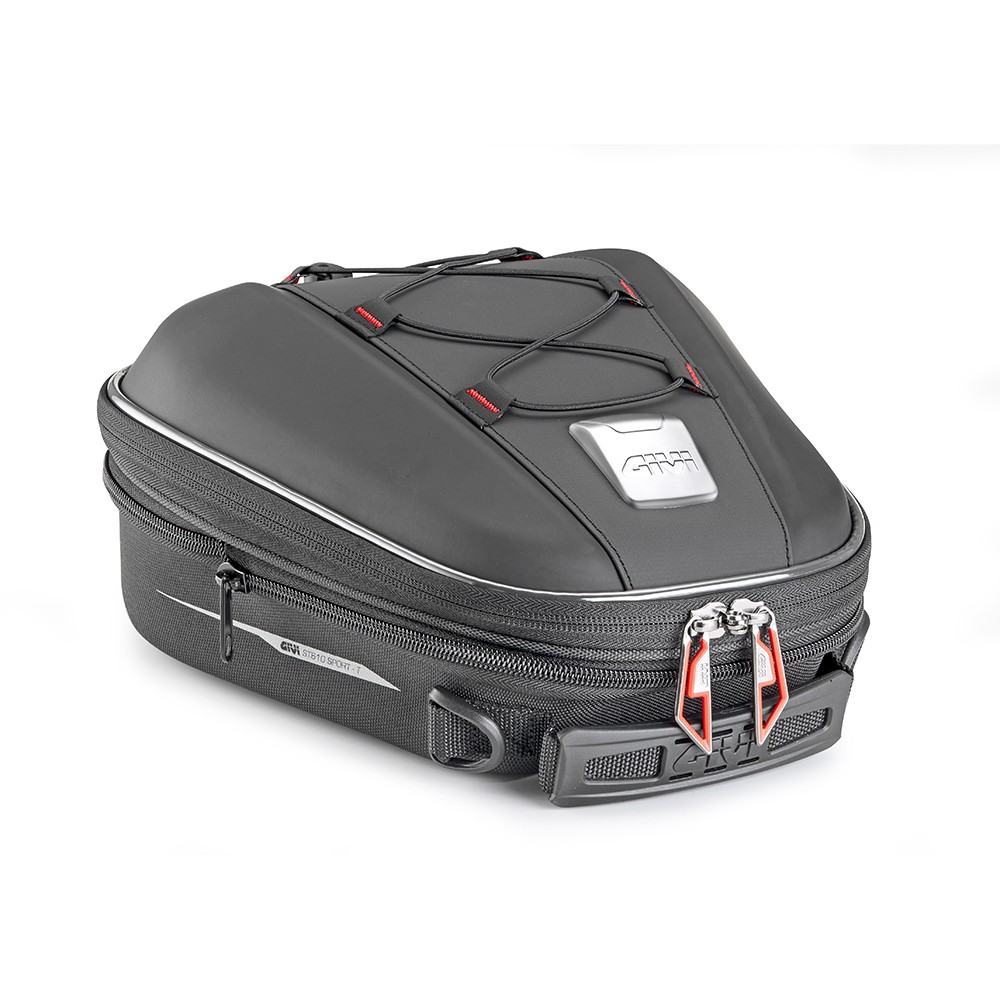 Givi ST610+ 'Tanklock' Expandable Tail pack Black Sport Touring urban city